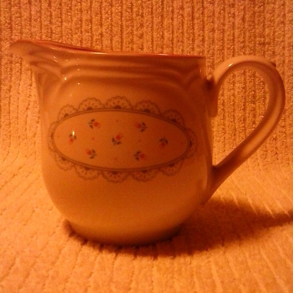 Victoriana Pattern China - Creamer
